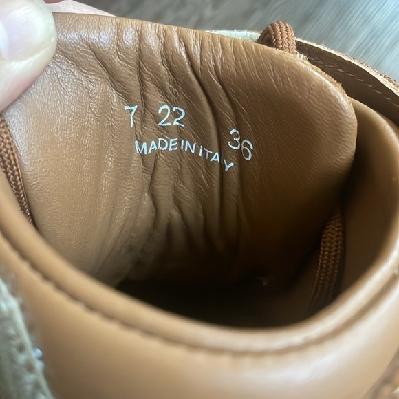 🏀 Diemme Anatra B-ball cognac suede women’s duck boot 36 like new - Picture 13 of 14